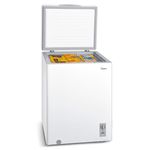 freezer midea horizontal 145l mdrc207sla011 branco
