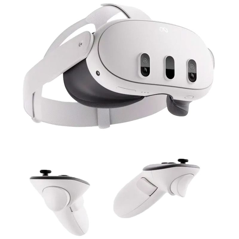 óculos de realidade virtual meta quest 3 128gb (mp)