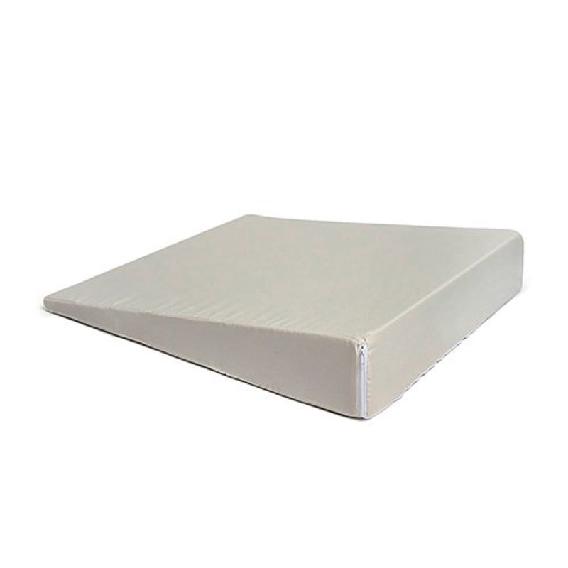 almofada duoflex anti refluxo e anti varizes branco e amarelo am0004