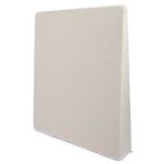 almofada duoflex anti refluxo e anti varizes branco e amarelo am0004