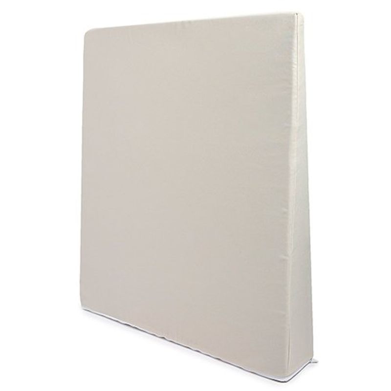 almofada duoflex anti refluxo e anti varizes branco e amarelo am0004