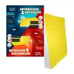 almofada duoflex anti refluxo e anti varizes branco e amarelo am0004