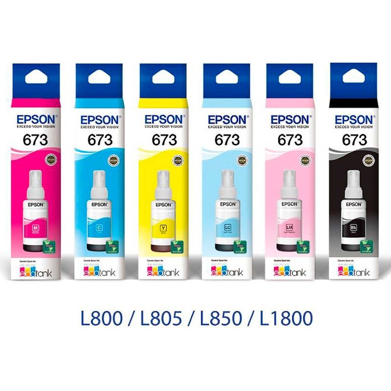 garrafa de tinta magenta para impressora ecotank epson t664320-al - original