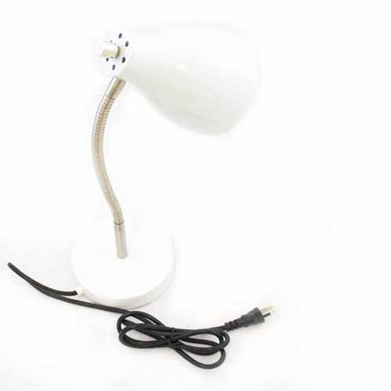 luminária de mesa latcor lag2330 wht branco
