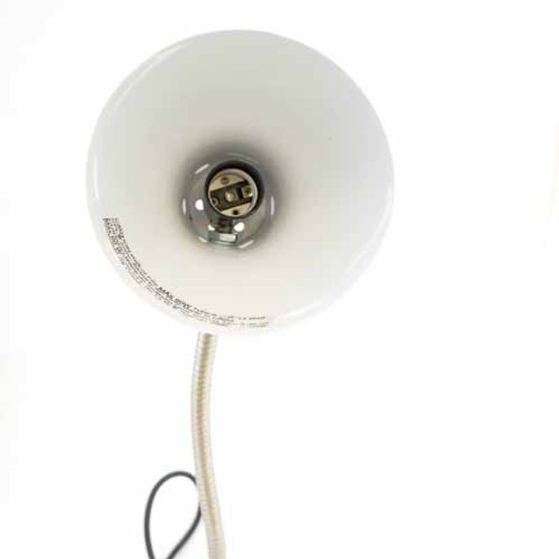 luminária de mesa latcor lag2330 wht branco