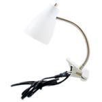 luminária de mesa latcor laclc2331 wht branco