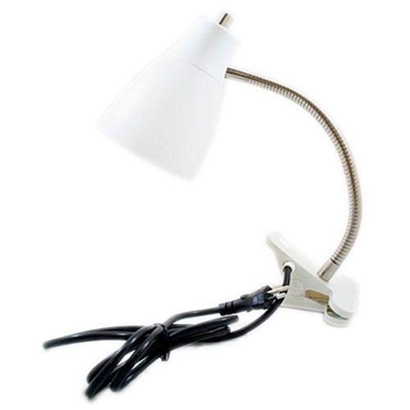 luminária de mesa latcor laclc2331 wht branco