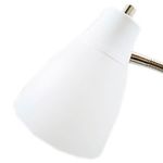 luminária de mesa latcor laclc2331 wht branco