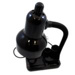 luminária de mesa latcor laol400 blk preto