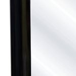espelho latcor retangular com moldura preto fsm4432