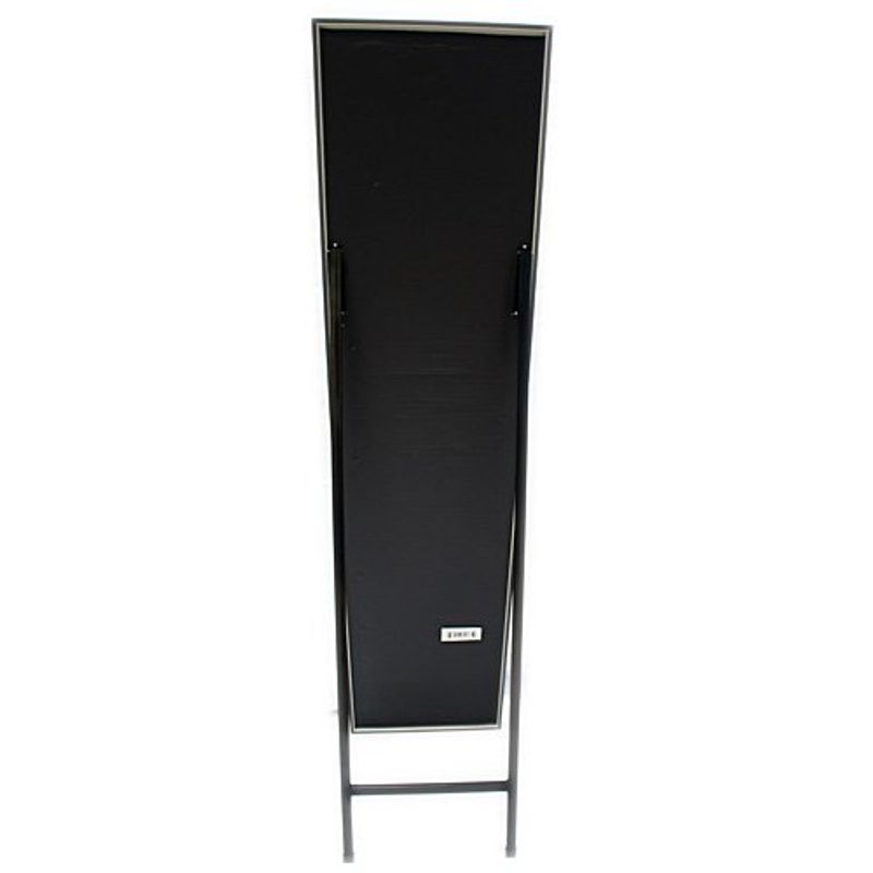 espelho latcor retangular com moldura preto fsm4432
