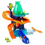 pista hot wheels color change estação científica mattel ccp76