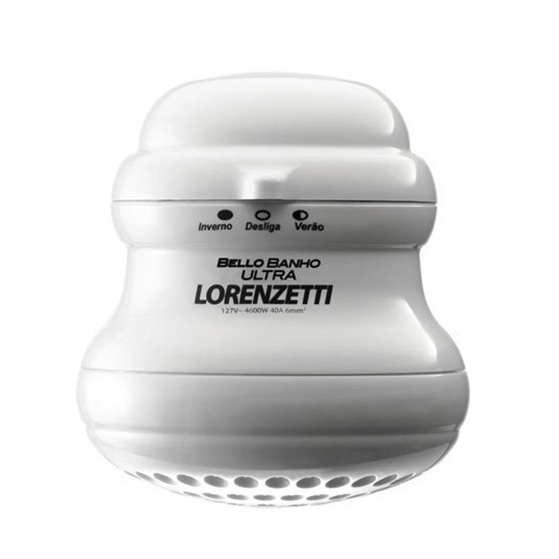 ducha elétrica lorenzetti bello ultra 3 temperaturas 110 v plástico branco