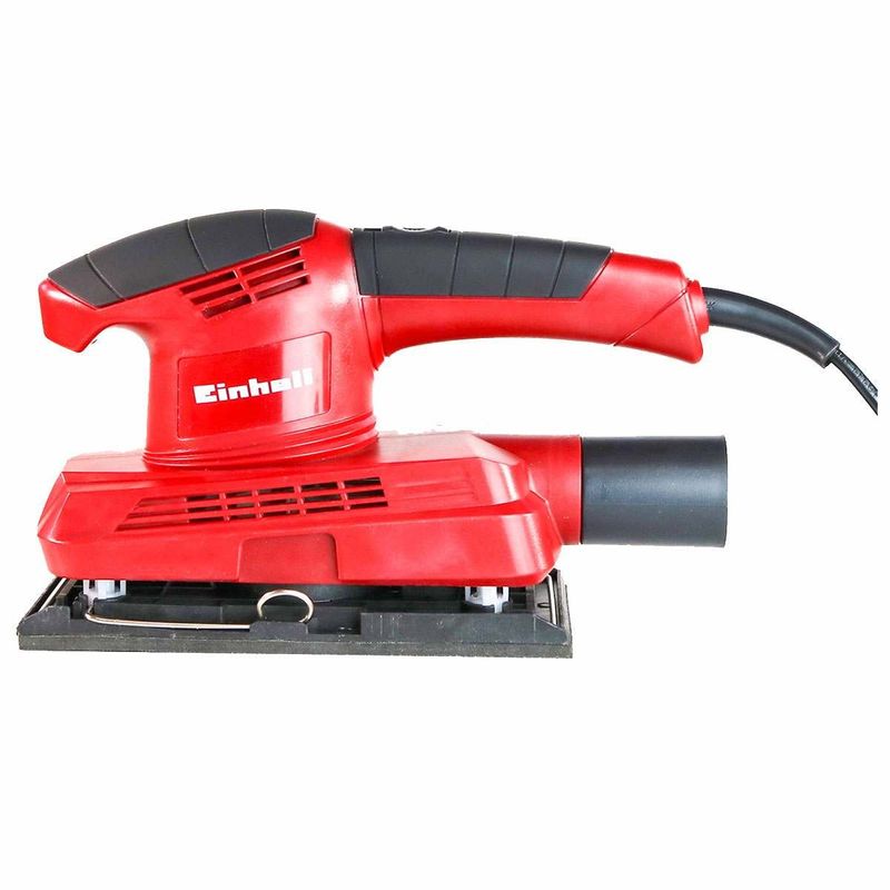 lixadeira orbital 150w einhell tc-os 1520 com 3 lixas