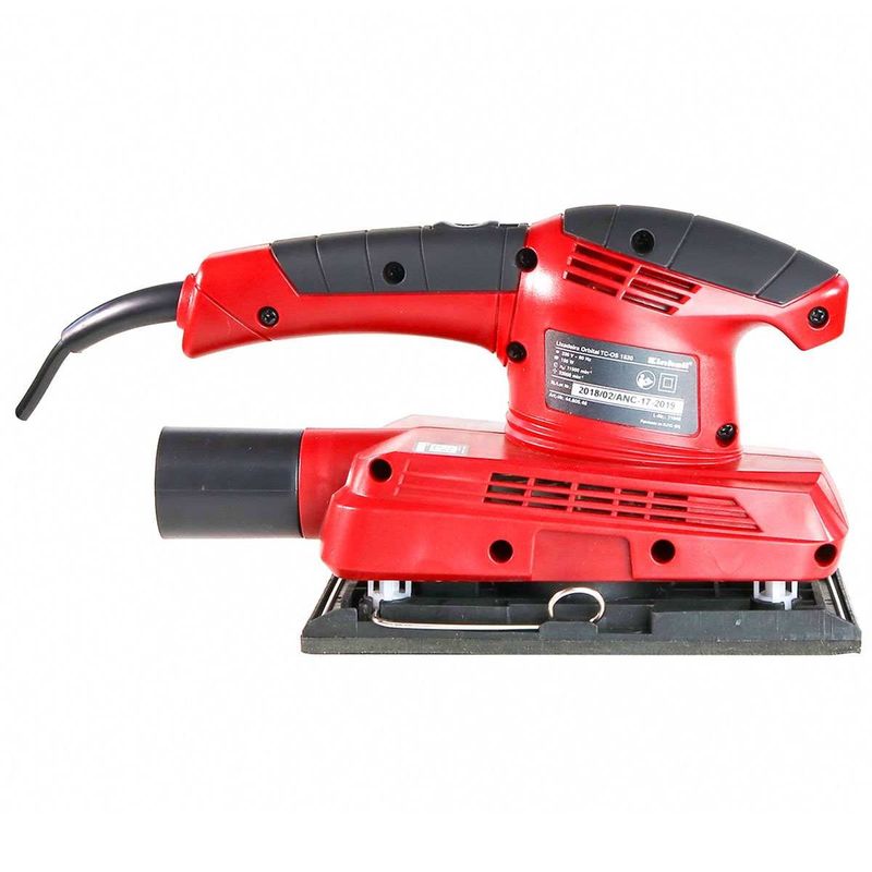 lixadeira orbital 150w einhell tc-os 1520 com 3 lixas