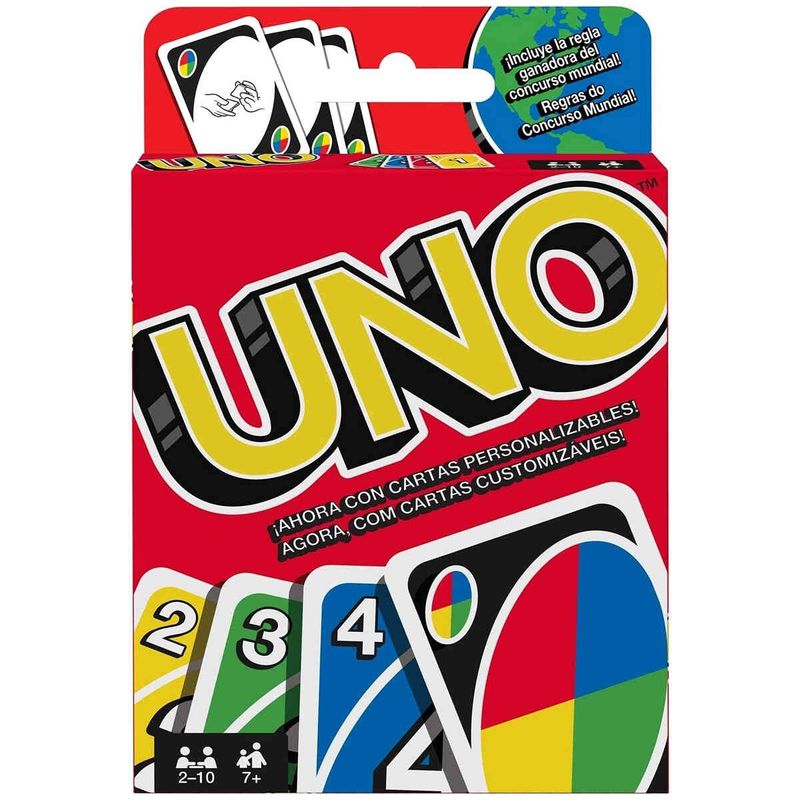 jogo mattel uno original w2085