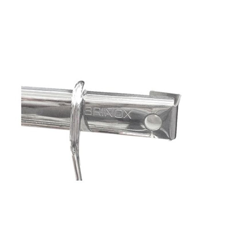 barra organizadora 80cm top pratic brinox 2200/380 aço inox