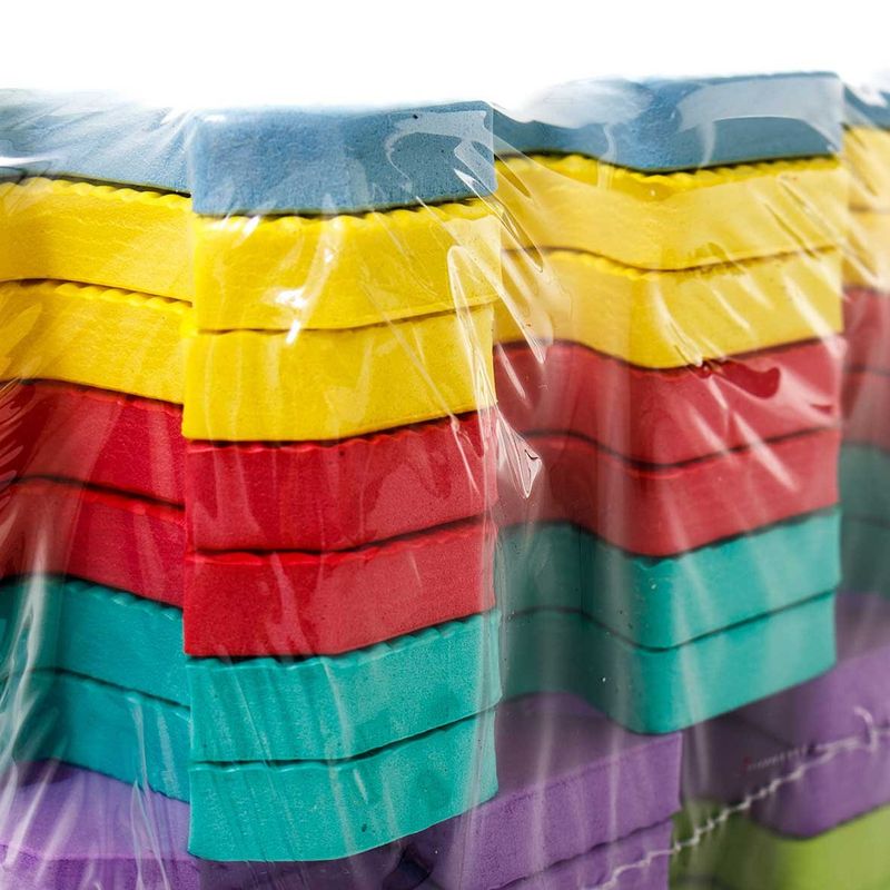 tapete tatame infantil latcor 26 peças colorido - 1021bb