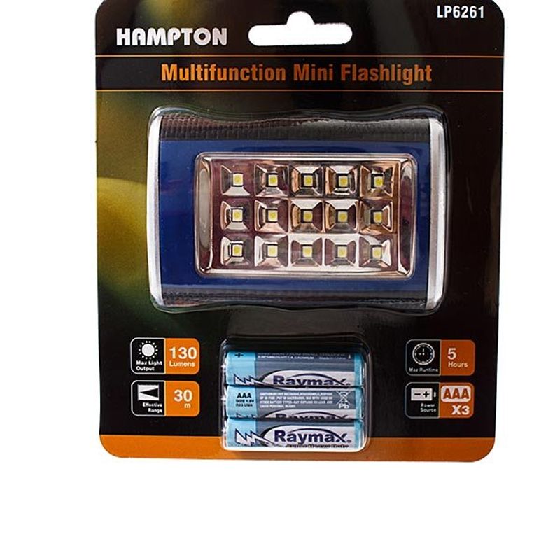 lanterna manual latcor azul - lp6261