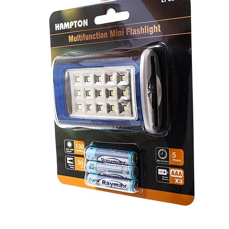 lanterna manual latcor azul - lp6261