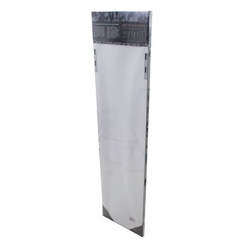 espelho latcor retangular com moldura preto odm0421