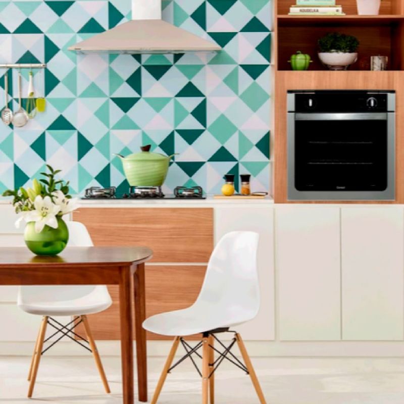 forno de embutir a gás 78 litros consul prata - coa84brrna