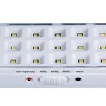 luminária de emergência autônoma intelbrás lde30l