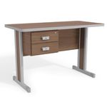 mesa para escritório kappesberg versátil 1120 teca itália