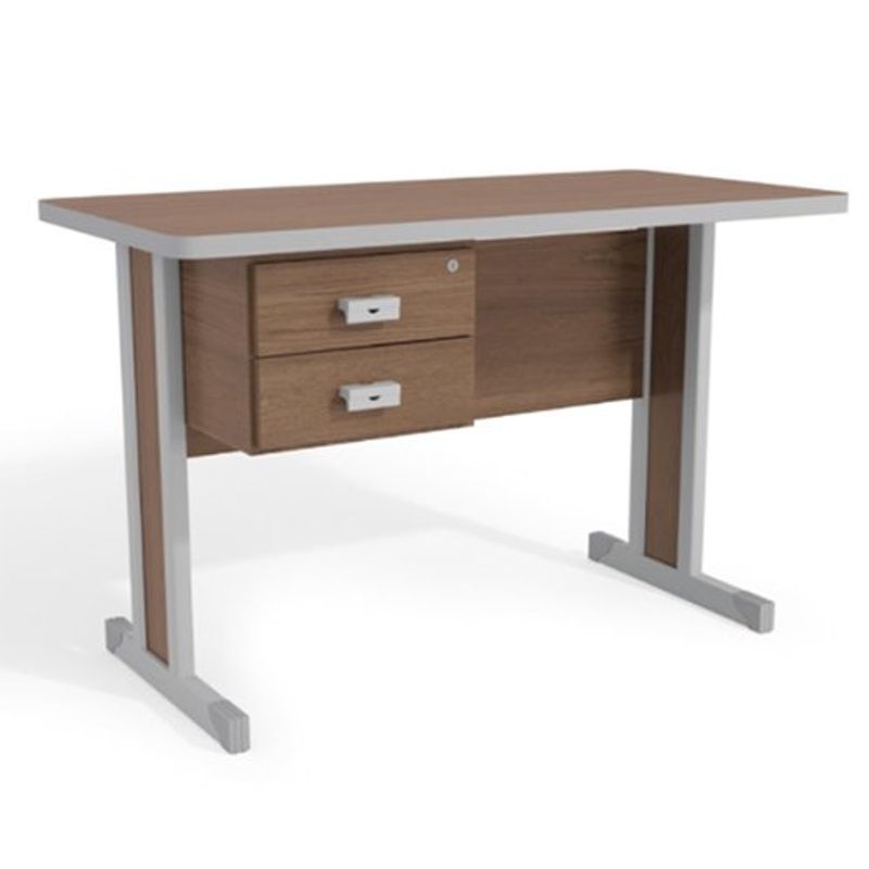 mesa para escritório kappesberg versátil 1120 teca itália