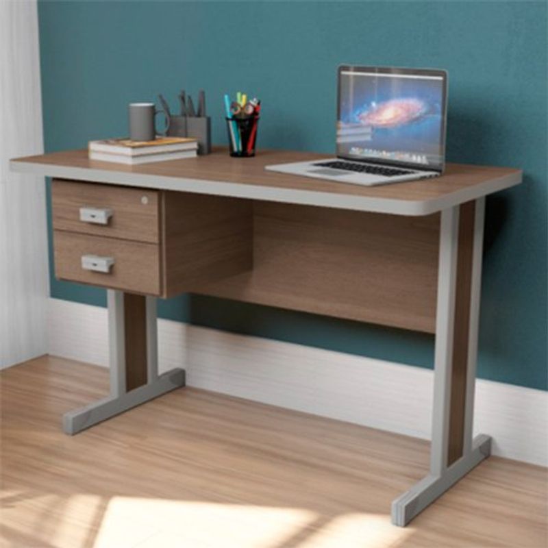 mesa para escritório kappesberg versátil 1120 teca itália