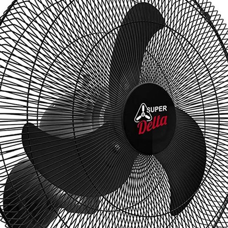 ventilador de parede venti-delta 65cm super preto