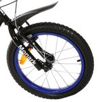bicicleta monark bmx ranger infantil aro 16 aço carbono azul e preta