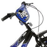 bicicleta monark bmx ranger infantil aro 16 aço carbono azul e preta