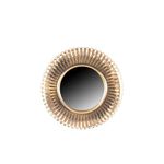 conjunto espelhos latcor 3 peças redondo dourado kd720418