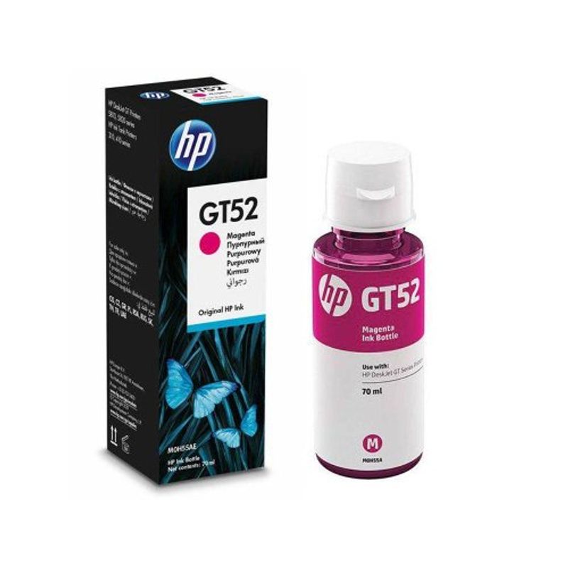 refil de tinta para impressora hp gt52 magenta