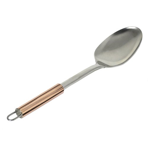 Colher Para Arroz Cozinha Aço Inox Rose Gold Cook Style - 31 cm