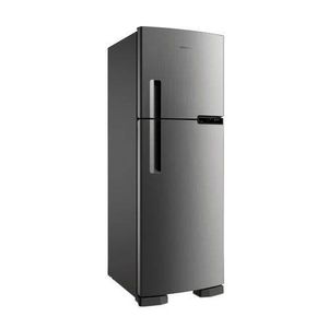 Geladeira Brastemp Frost Free Duplex 375 Litros Compartimento Extrafrio Inox BRM44HK