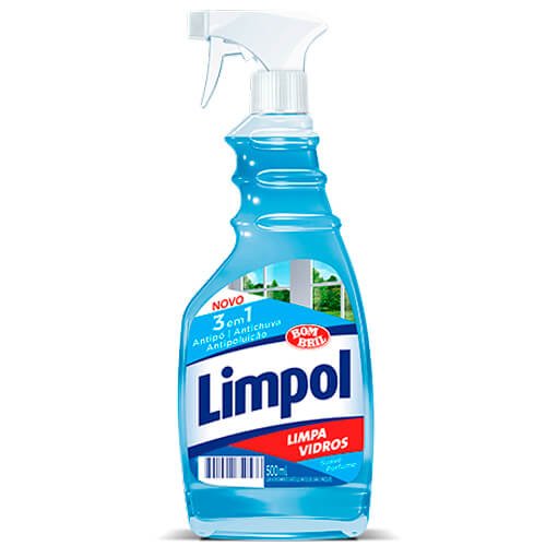 Limpa Vidros Limpol 3em1 Gatilho 500ml