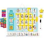 brinquedo educativo babebi quadro minha rotina estrelinha (mp)