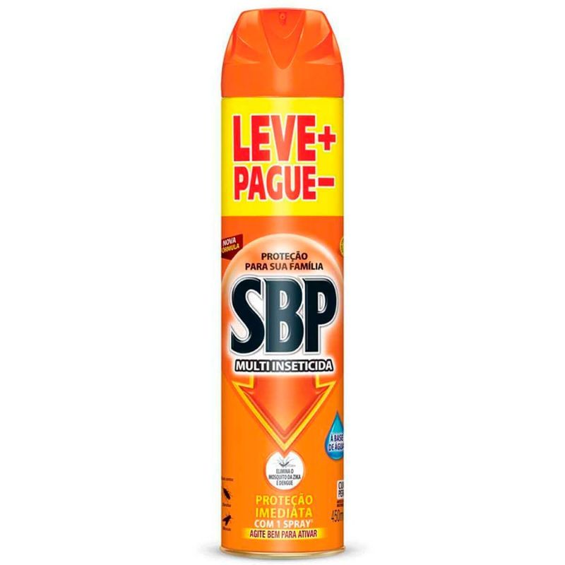 inseticida sbp aerossol multiuso inseticida 450ml