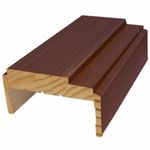 jogo de aduela madeforming 215x11cm marrom mogno (mp)