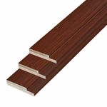 jogo de aduela madeforming 215x11cm marrom mogno (mp)