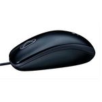 mouse com fio logitech preto m90