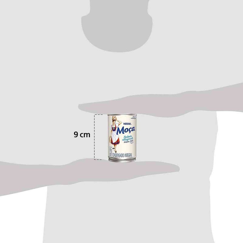 leite condensado moça lata 395g