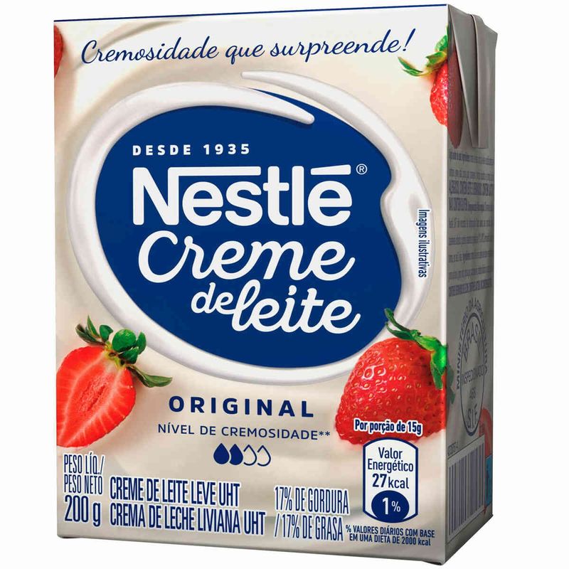 creme de leite nestlé 200g