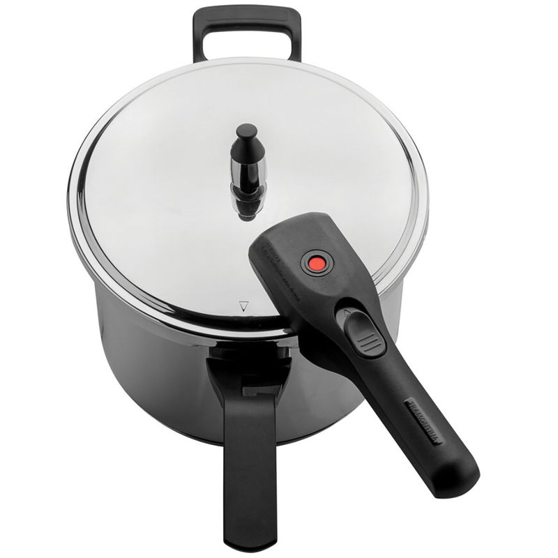 panela de pressão tramontina brava aço inox 4,5l (mp)