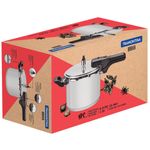 panela de pressão tramontina brava aço inox 4,5l (mp)