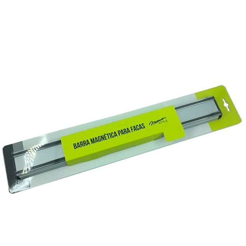 barra magnética 35cm mimo 6049 aço inox