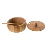 farinheira com tampa e colher mimo ecokitchen 6541 bambu