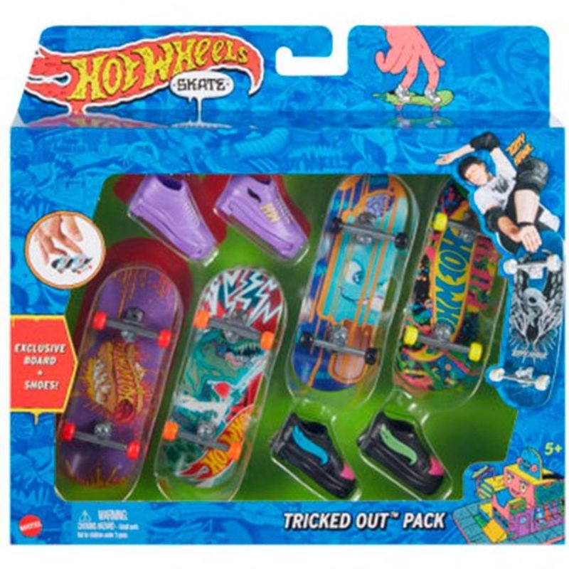 kit mattel hot wheels skate de dedo sortido hgt84